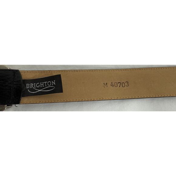 Brighton Belt Size Medium, Leather, Black, Women's - Picture 4 of 6